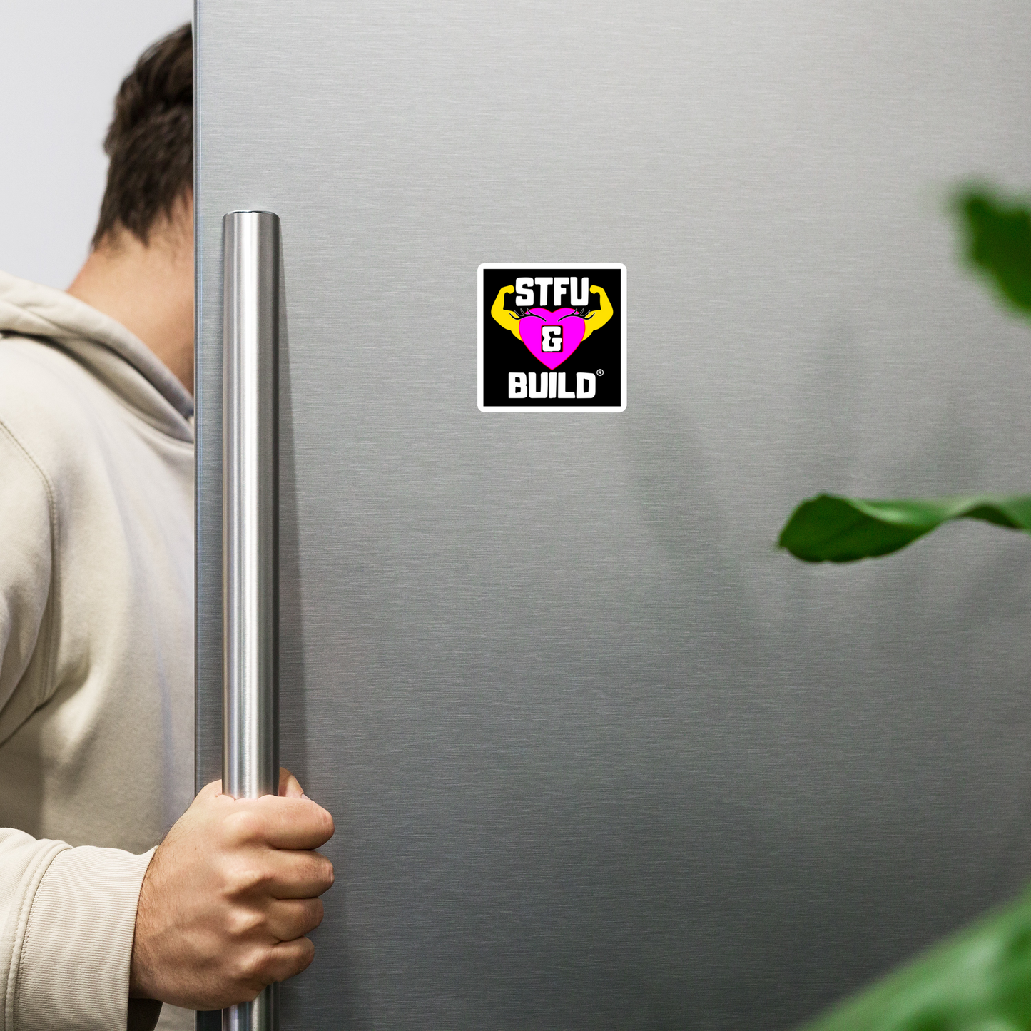 STFU & BUILD® | Women’s Empowerment — Specialty Logo — Magnet