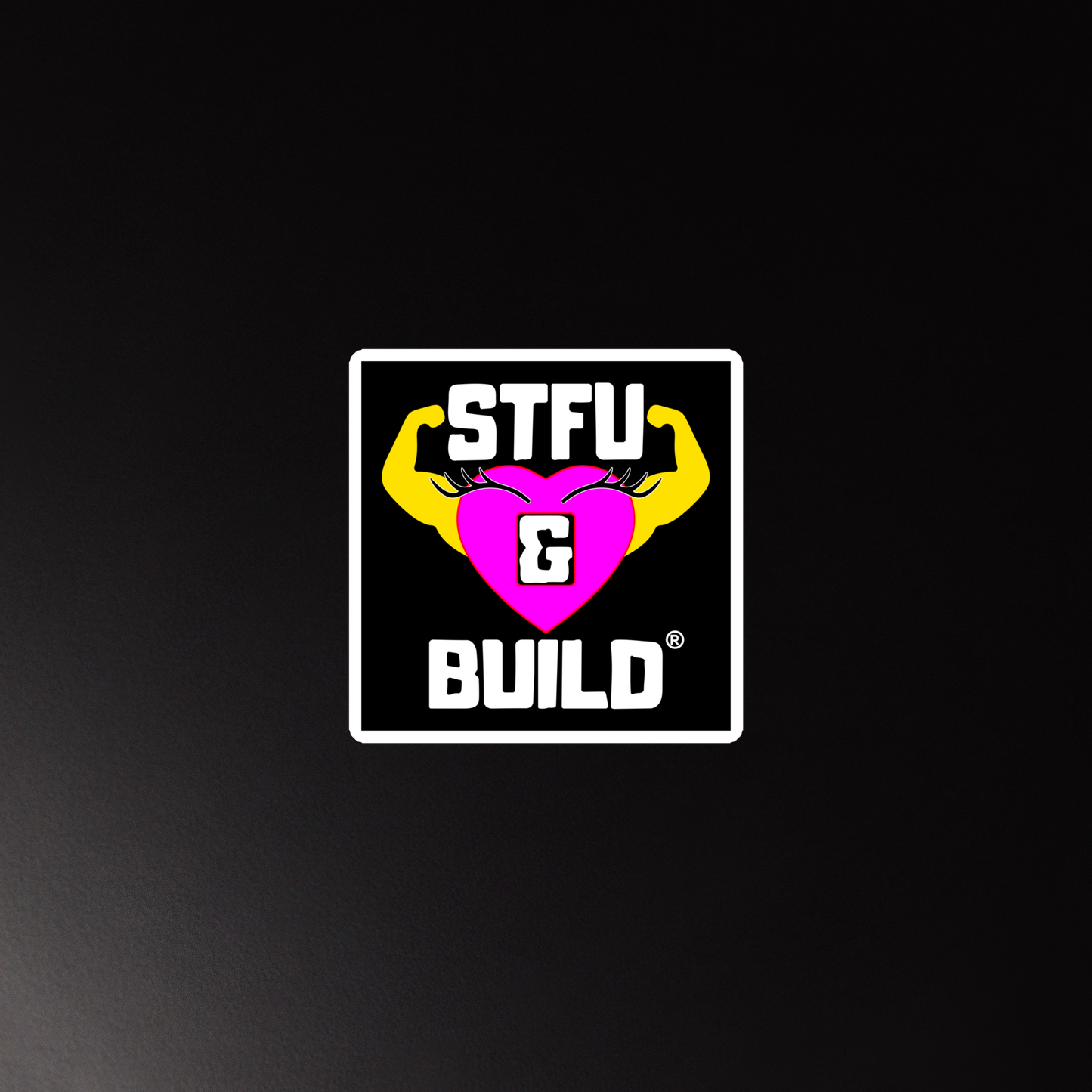 STFU & BUILD® | Women’s Empowerment — Specialty Logo — Magnet