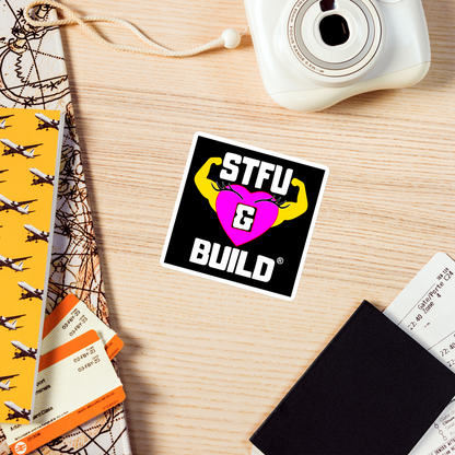 STFU & BUILD® | Women’s Empowerment — Specialty Logo — Magnet
