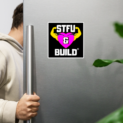 STFU & BUILD® | Women’s Empowerment — Specialty Logo — Magnet