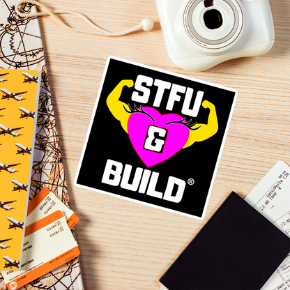 STFU & BUILD® | Women’s Empowerment — Specialty Logo — Magnet