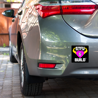 STFU & BUILD® | Women’s Empowerment — Specialty Logo — Sticker