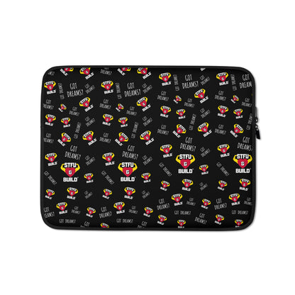 STFU & BUILD® | “Classic Collage” — Laptop Sleeve