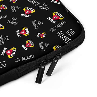 STFU & BUILD® | “Classic Collage” — Laptop Sleeve