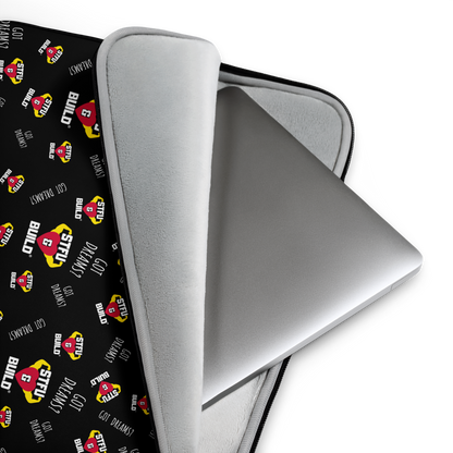STFU & BUILD® | “Classic Collage” — Laptop Sleeve