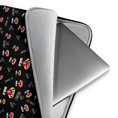 STFU & BUILD® | “Classic Collage” — Laptop Sleeve