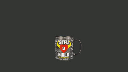 STFU & BUILD® - Classic Logo - High Voltage Results Mug